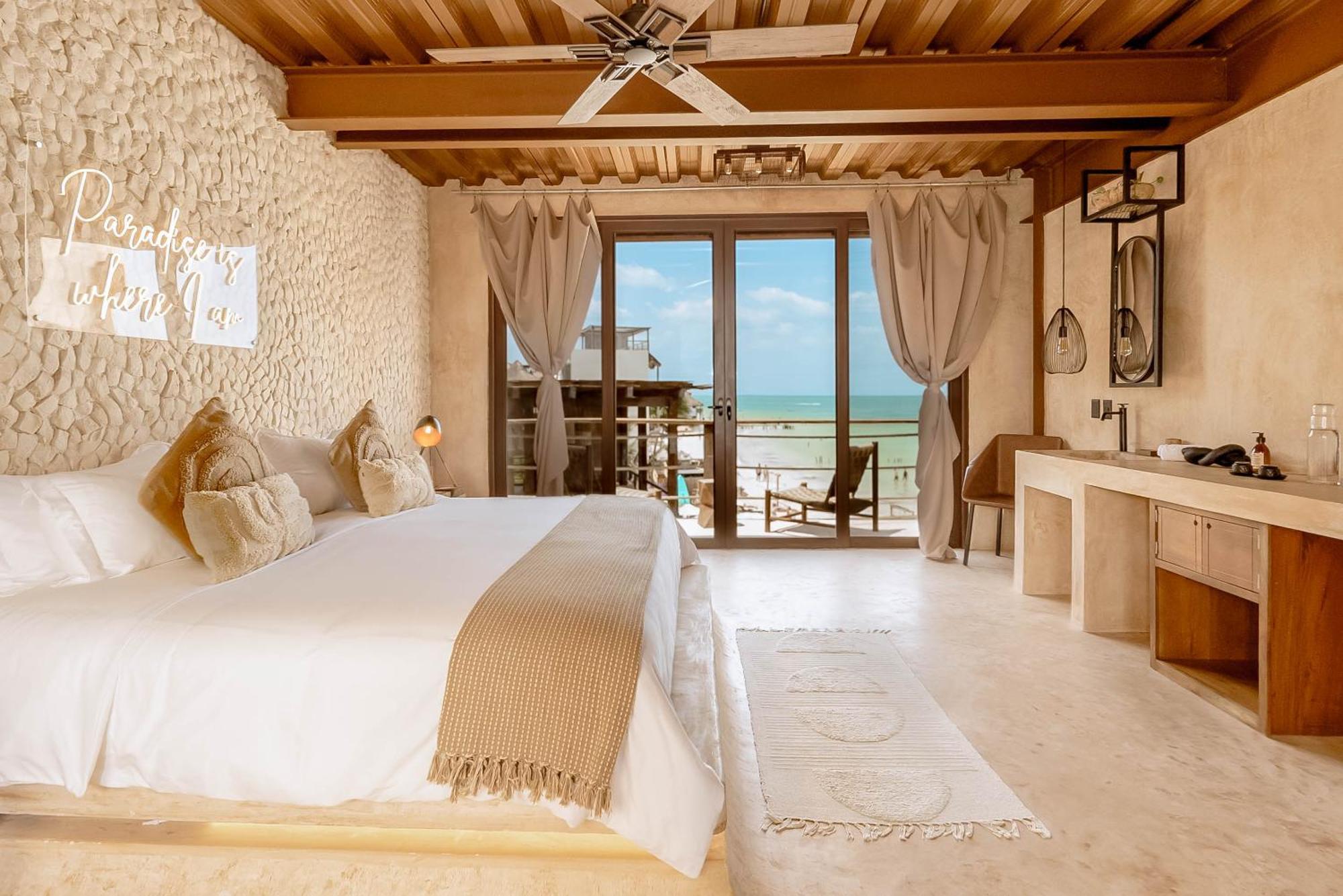 Awa Holbox Hotel Boutique - Beach Front エクステリア 写真