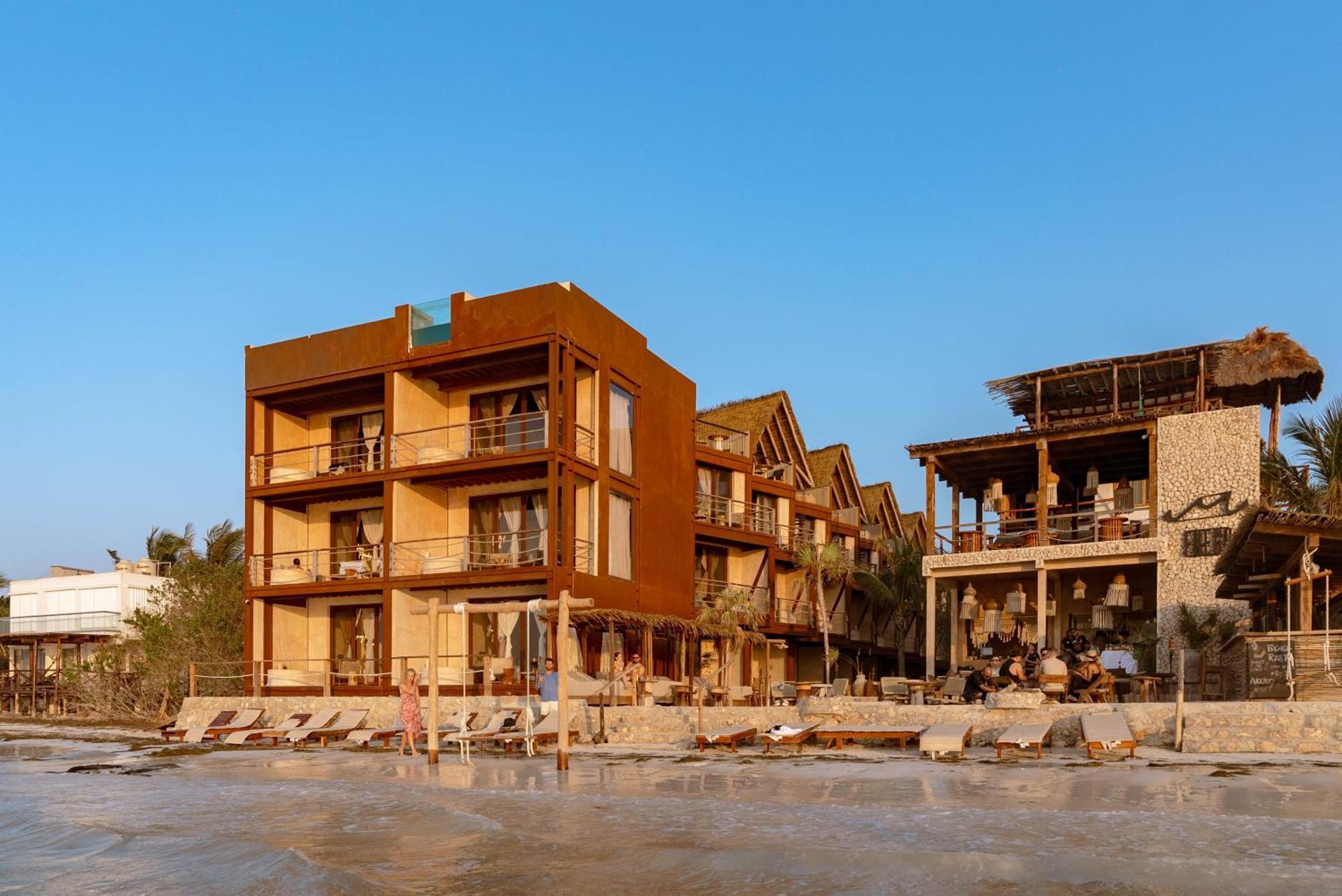 Awa Holbox Hotel Boutique - Beach Front エクステリア 写真