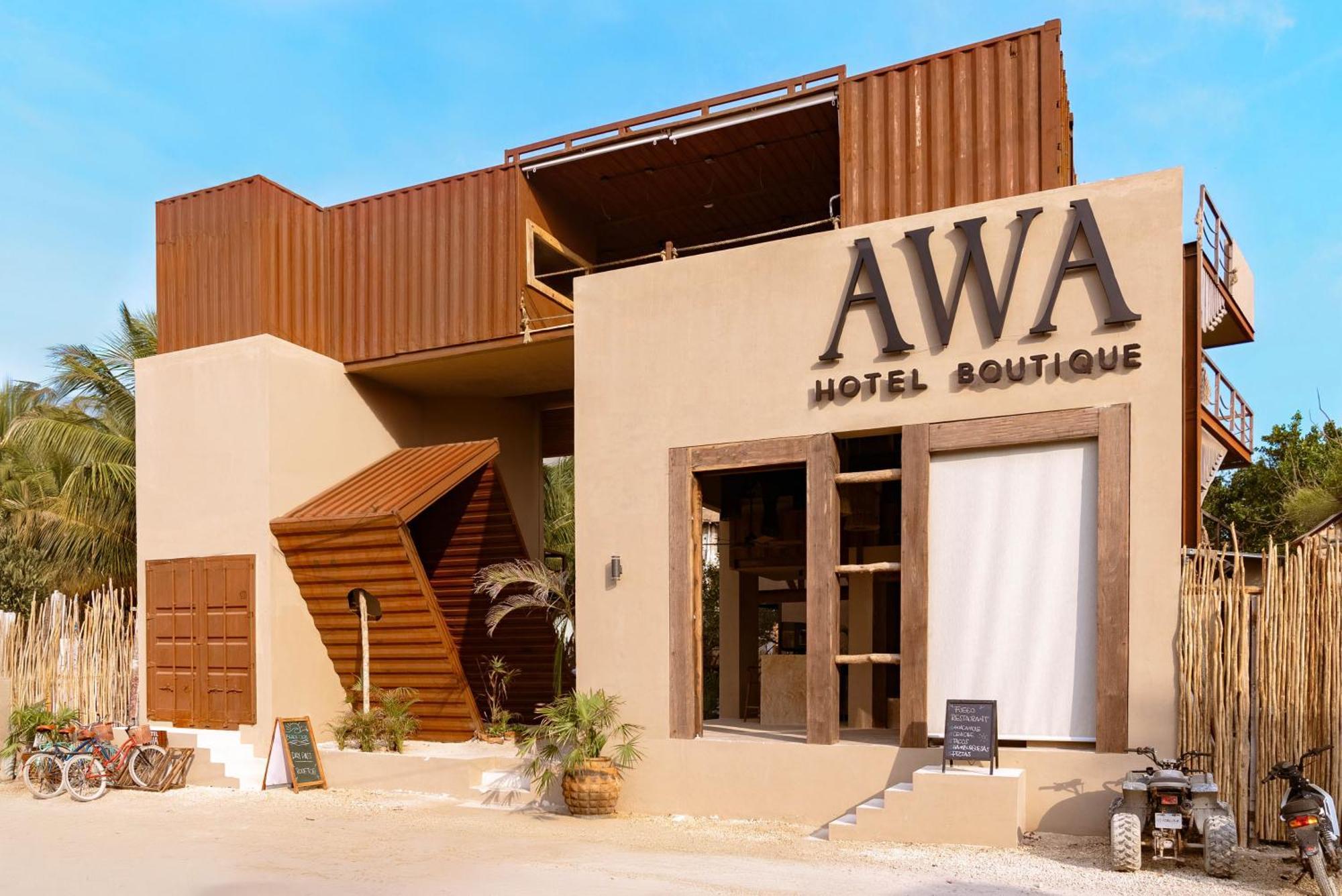 Awa Holbox Hotel Boutique - Beach Front エクステリア 写真