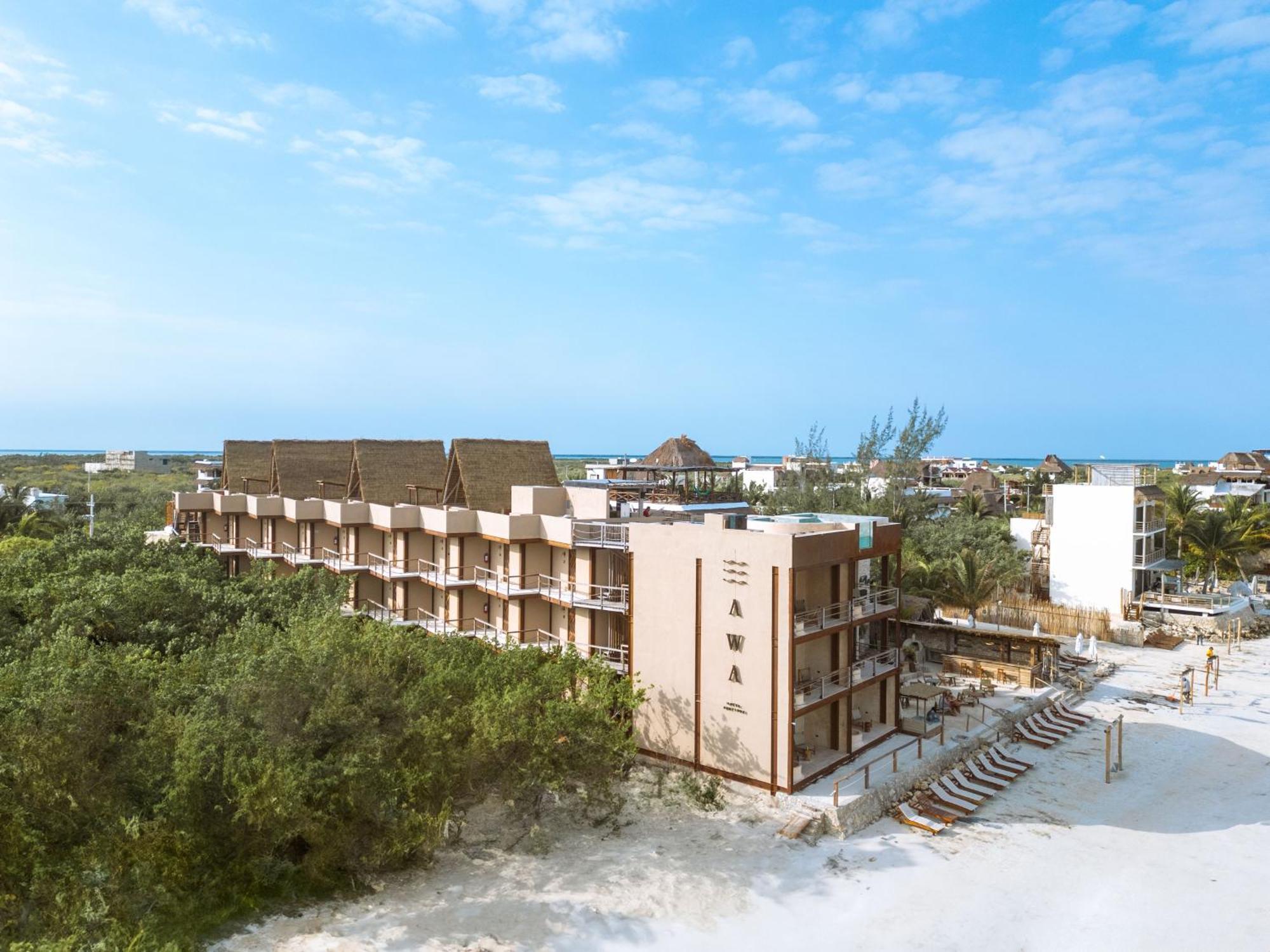 Awa Holbox Hotel Boutique - Beach Front エクステリア 写真
