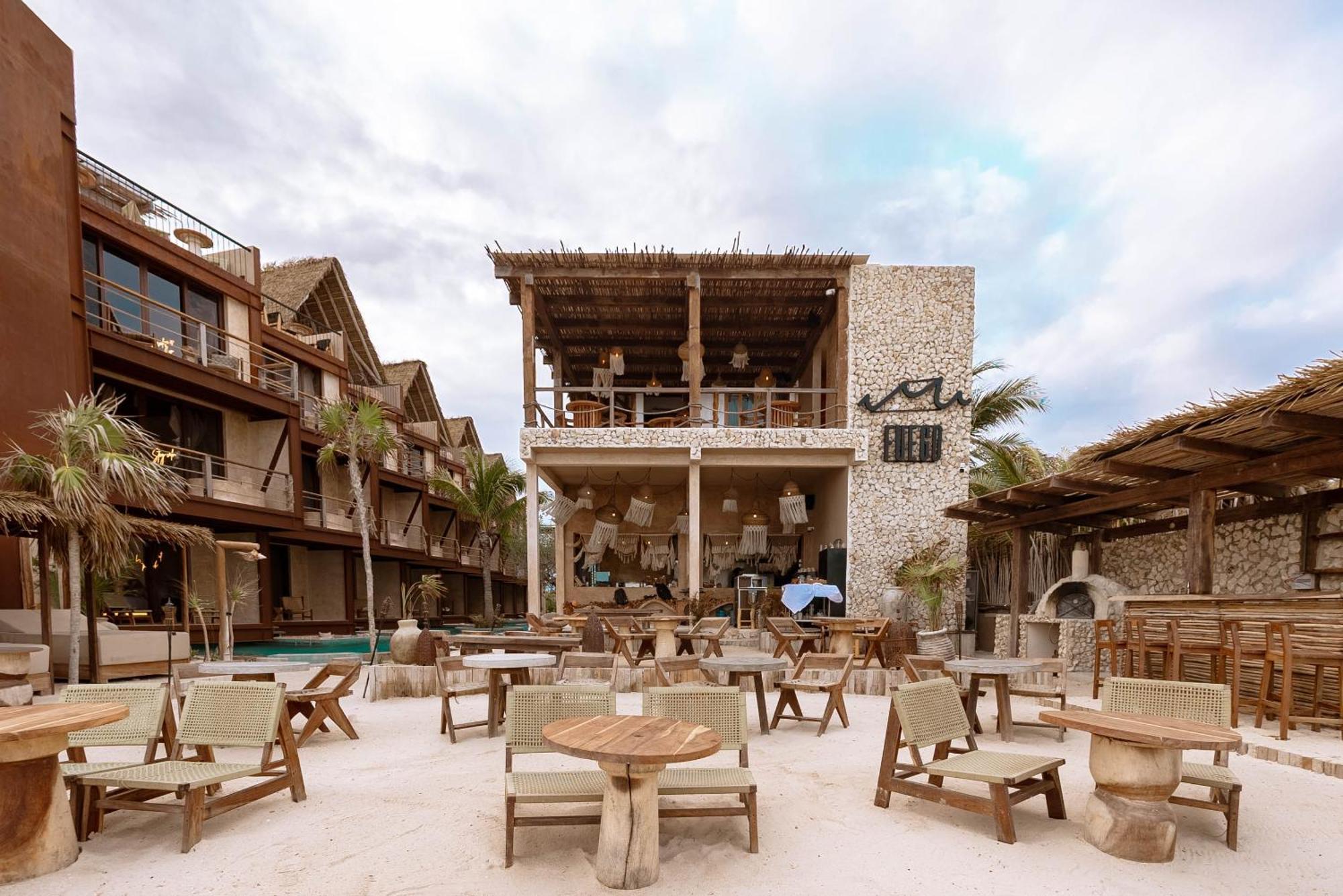 Awa Holbox Hotel Boutique - Beach Front エクステリア 写真