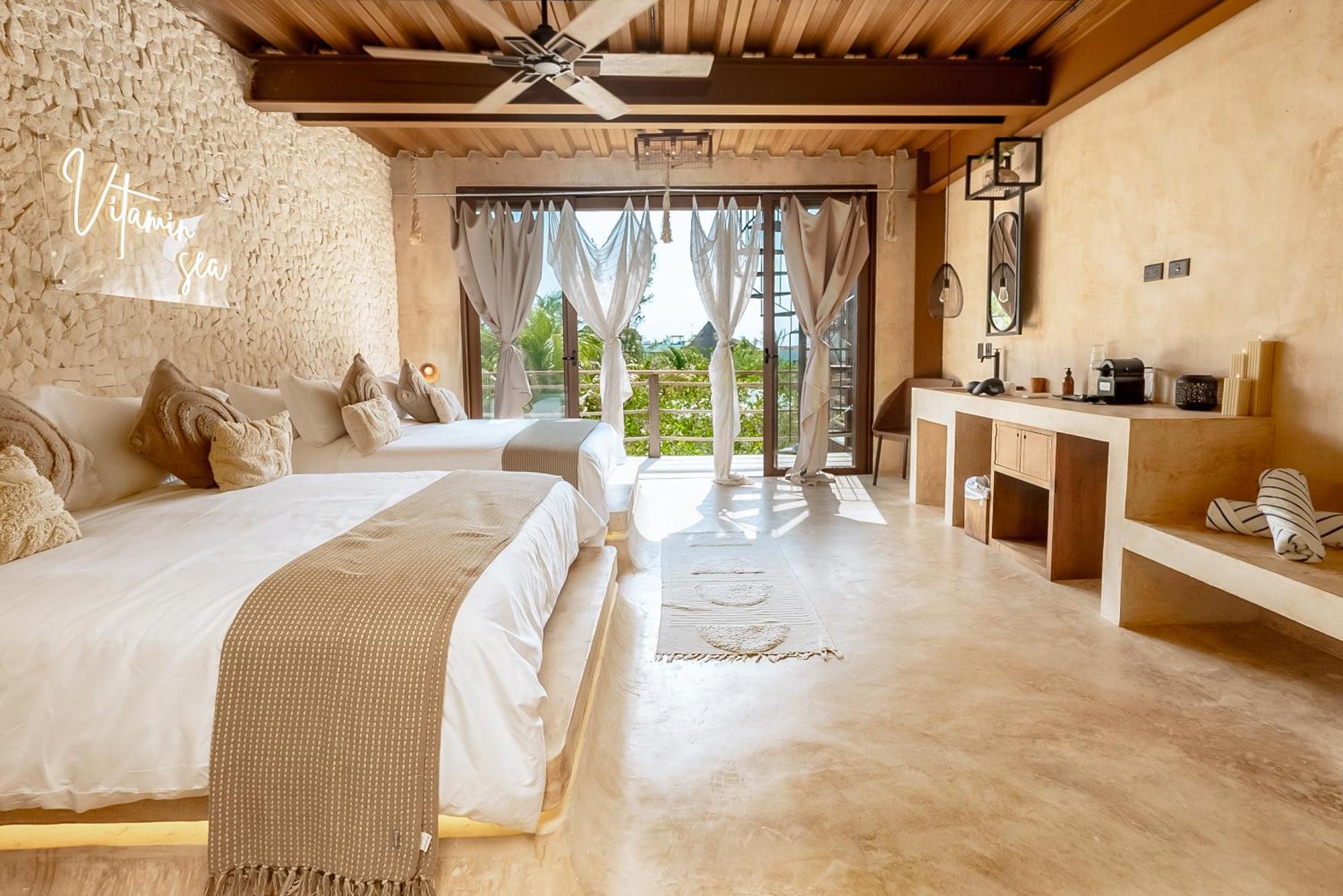 Awa Holbox Hotel Boutique - Beach Front エクステリア 写真