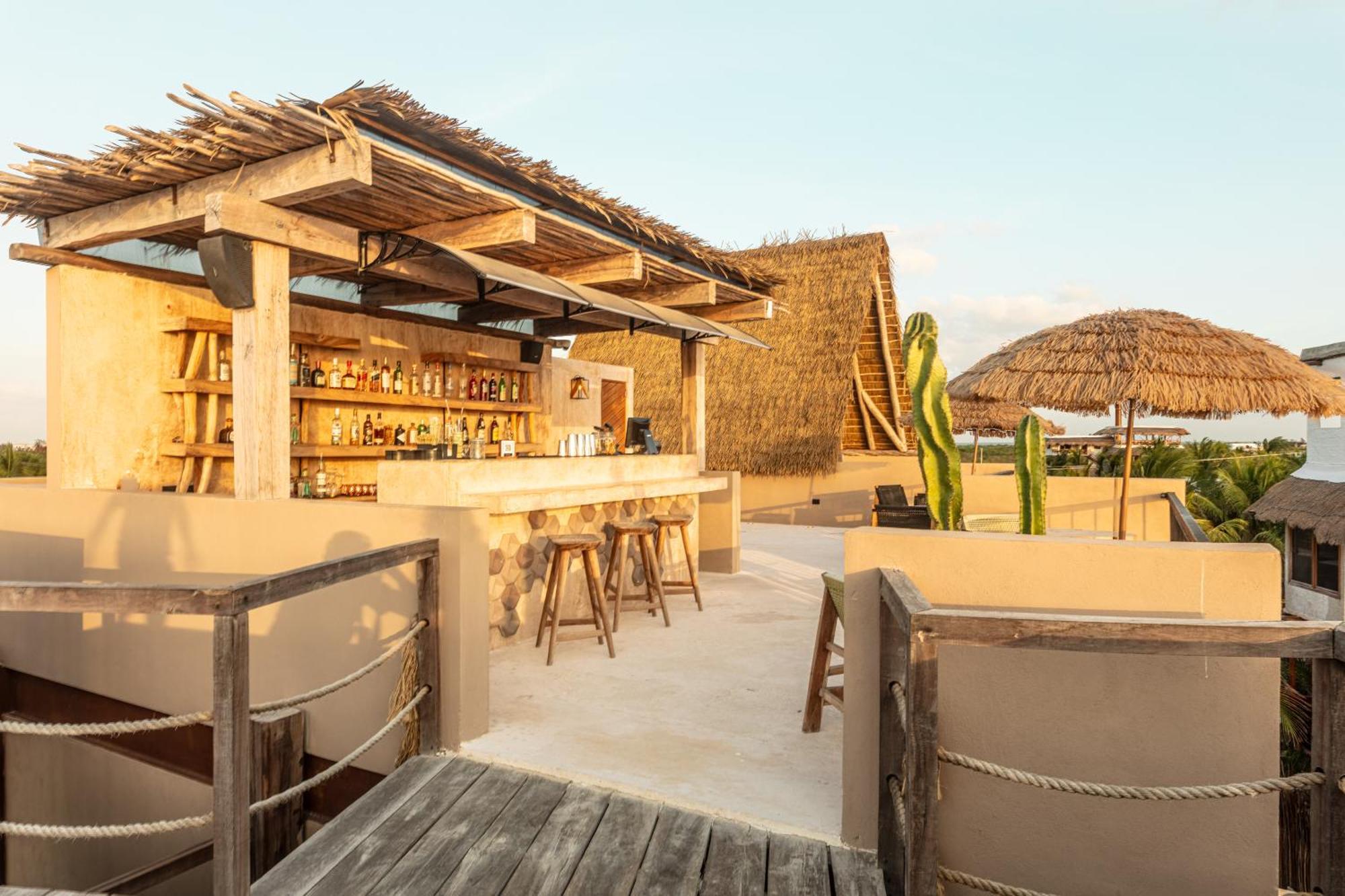Awa Holbox Hotel Boutique - Beach Front エクステリア 写真