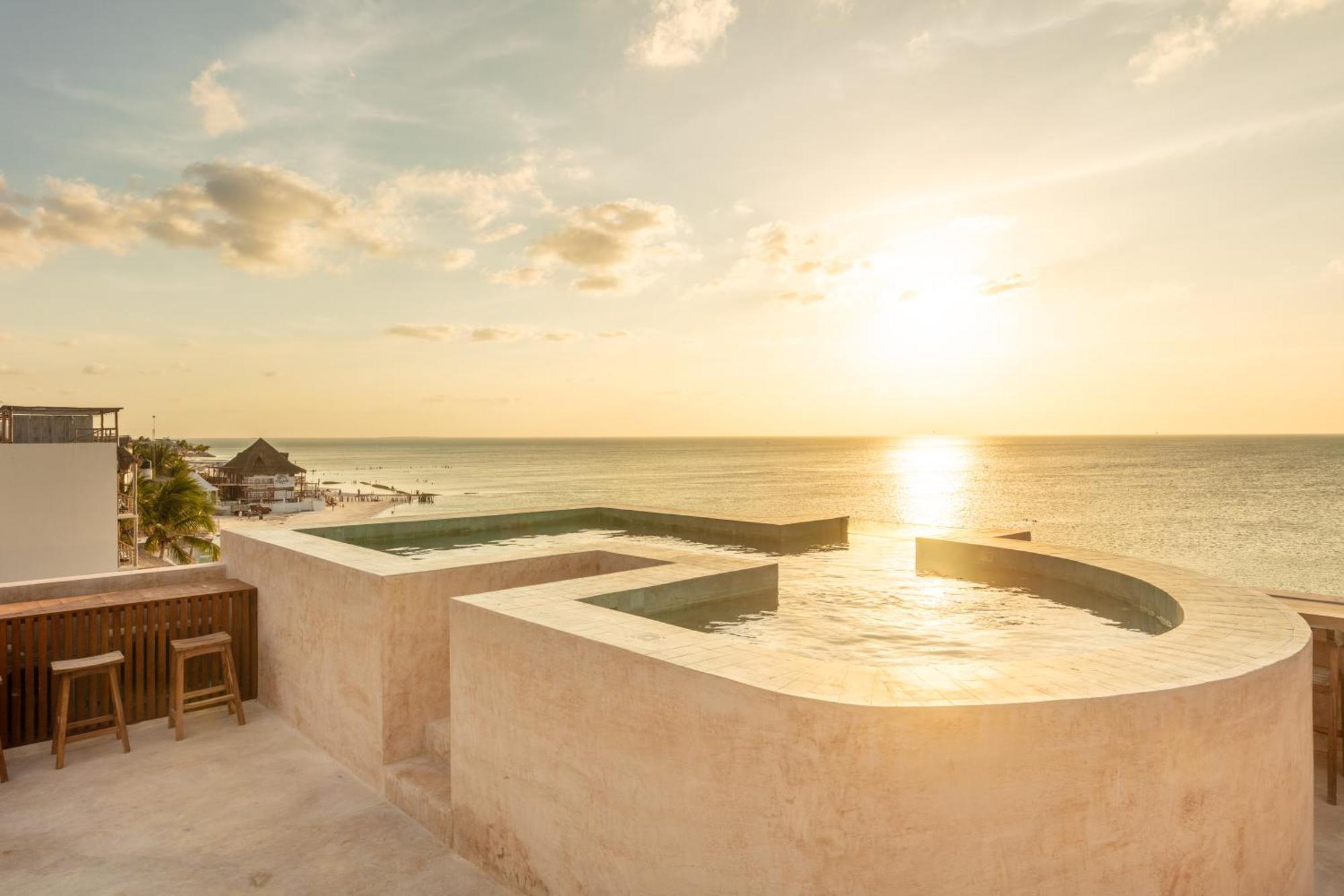 Awa Holbox Hotel Boutique - Beach Front エクステリア 写真