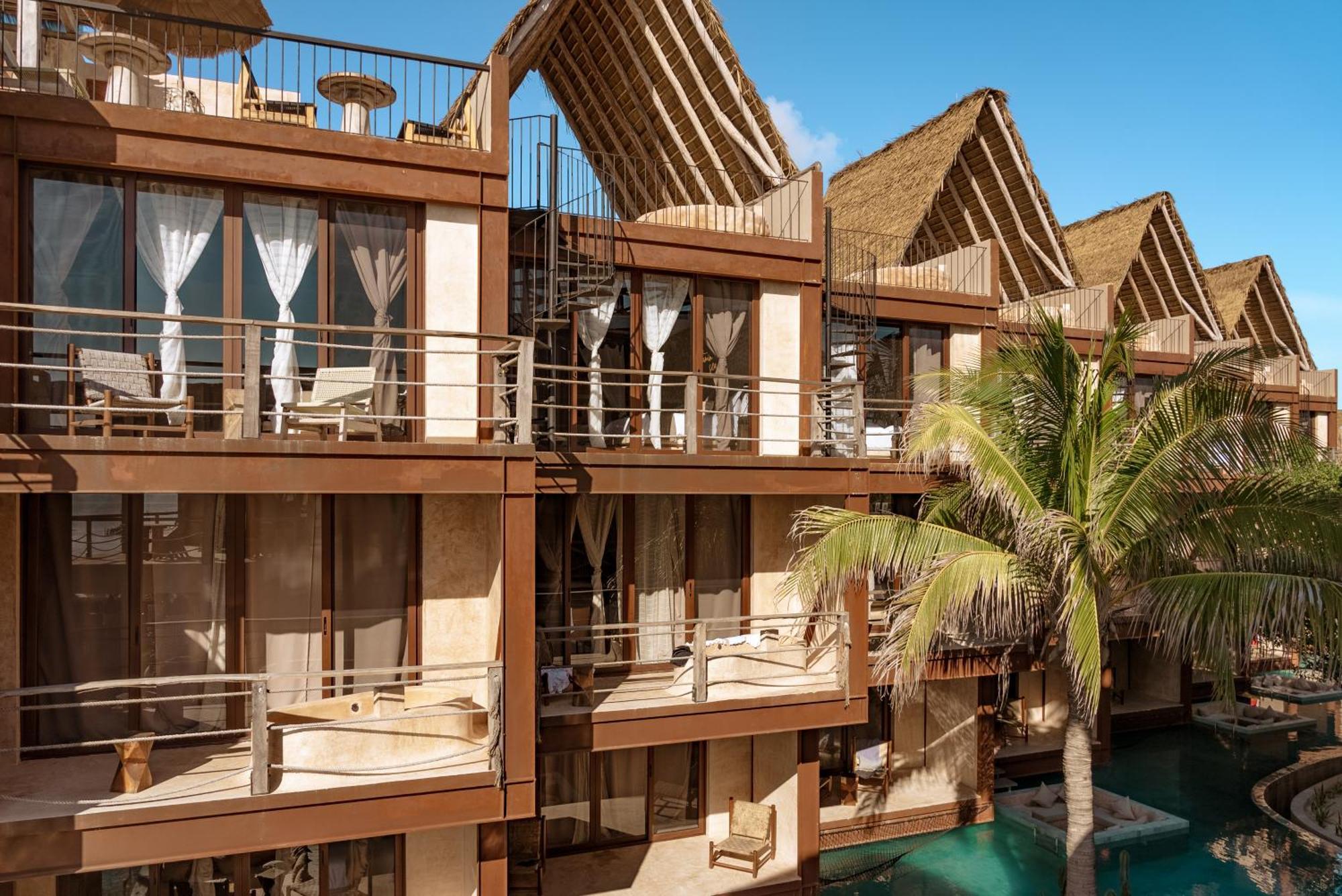 Awa Holbox Hotel Boutique - Beach Front エクステリア 写真